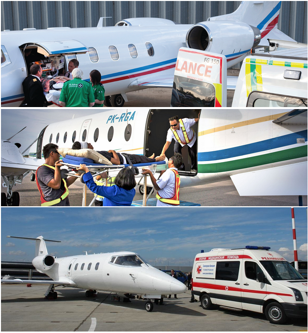 перевозка больных медицинским самолетом