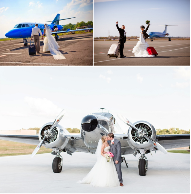 аренда частного самолета на свадьбу